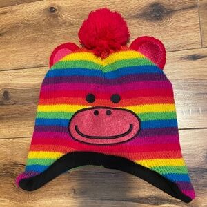 Rainbow Animal Beanie